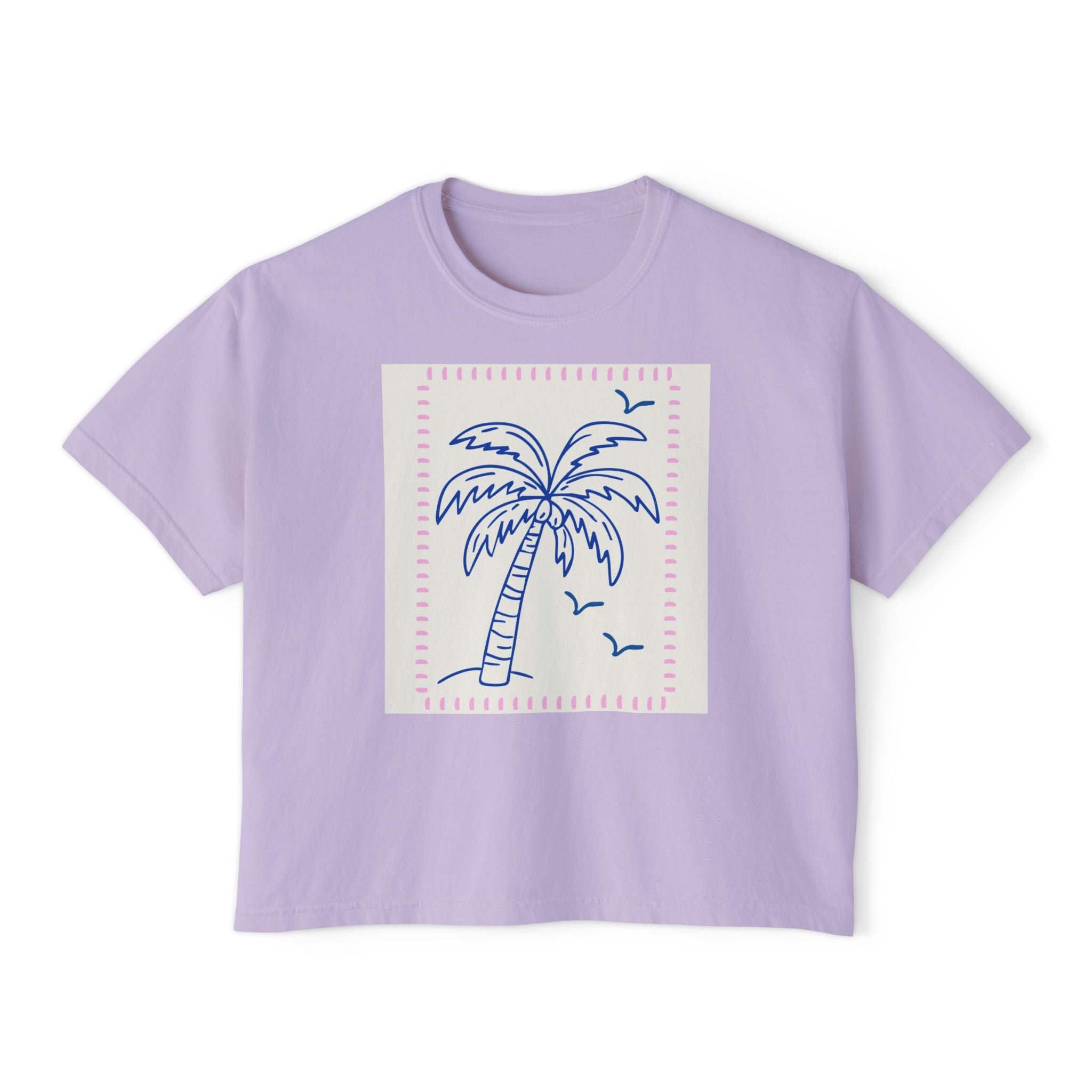Oysters & Champagne / Palm Tree Graphic T - multi color options