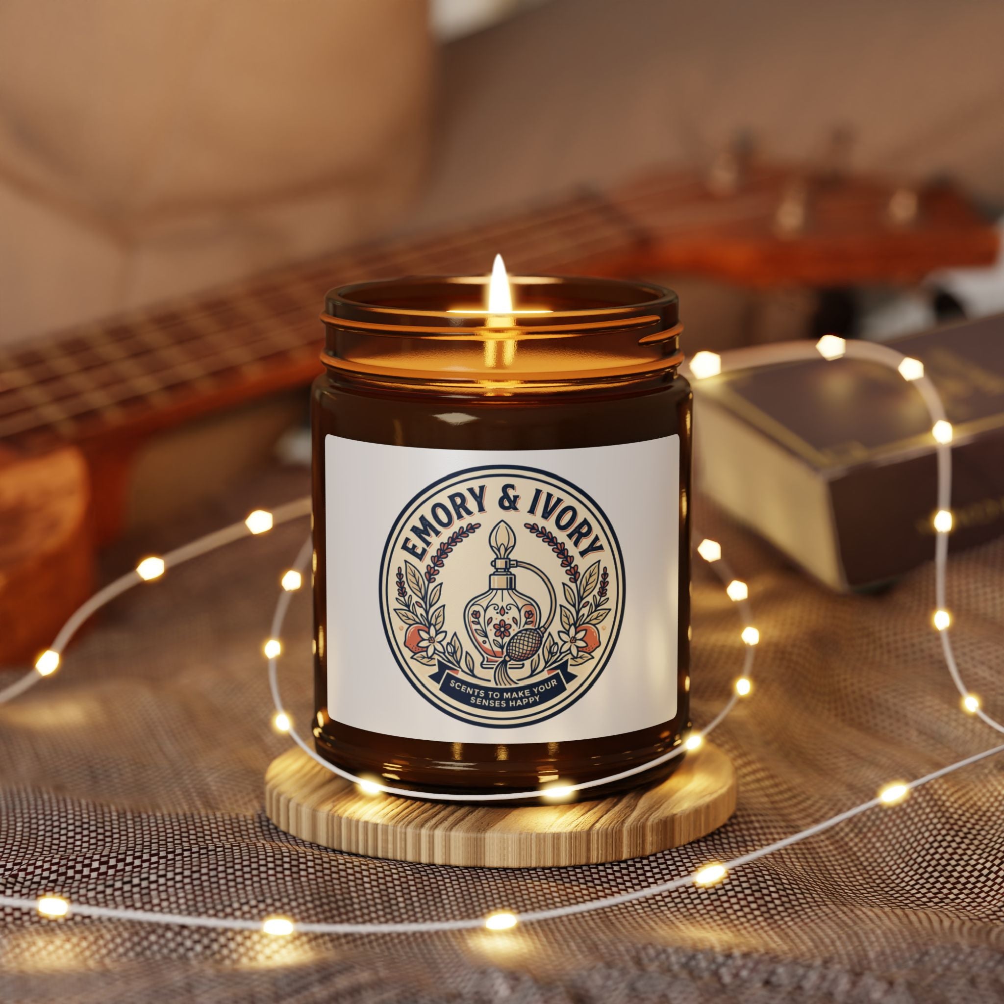 Aromatherapy Soy Candle - three scents available