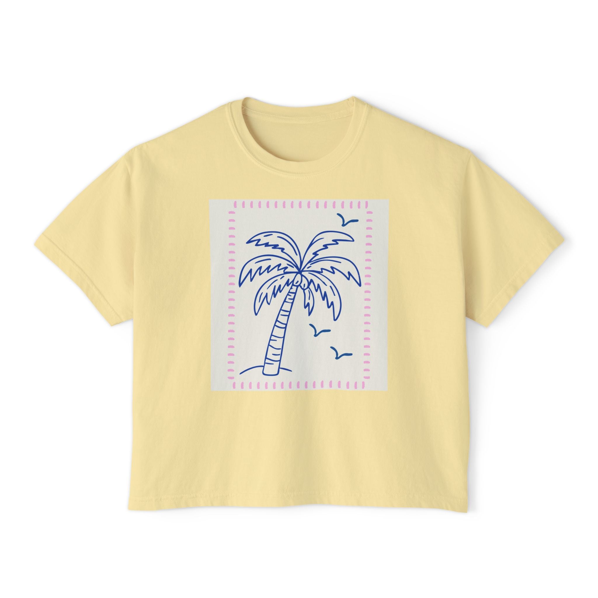 Oysters & Champagne / Palm Tree Graphic T - multi color options