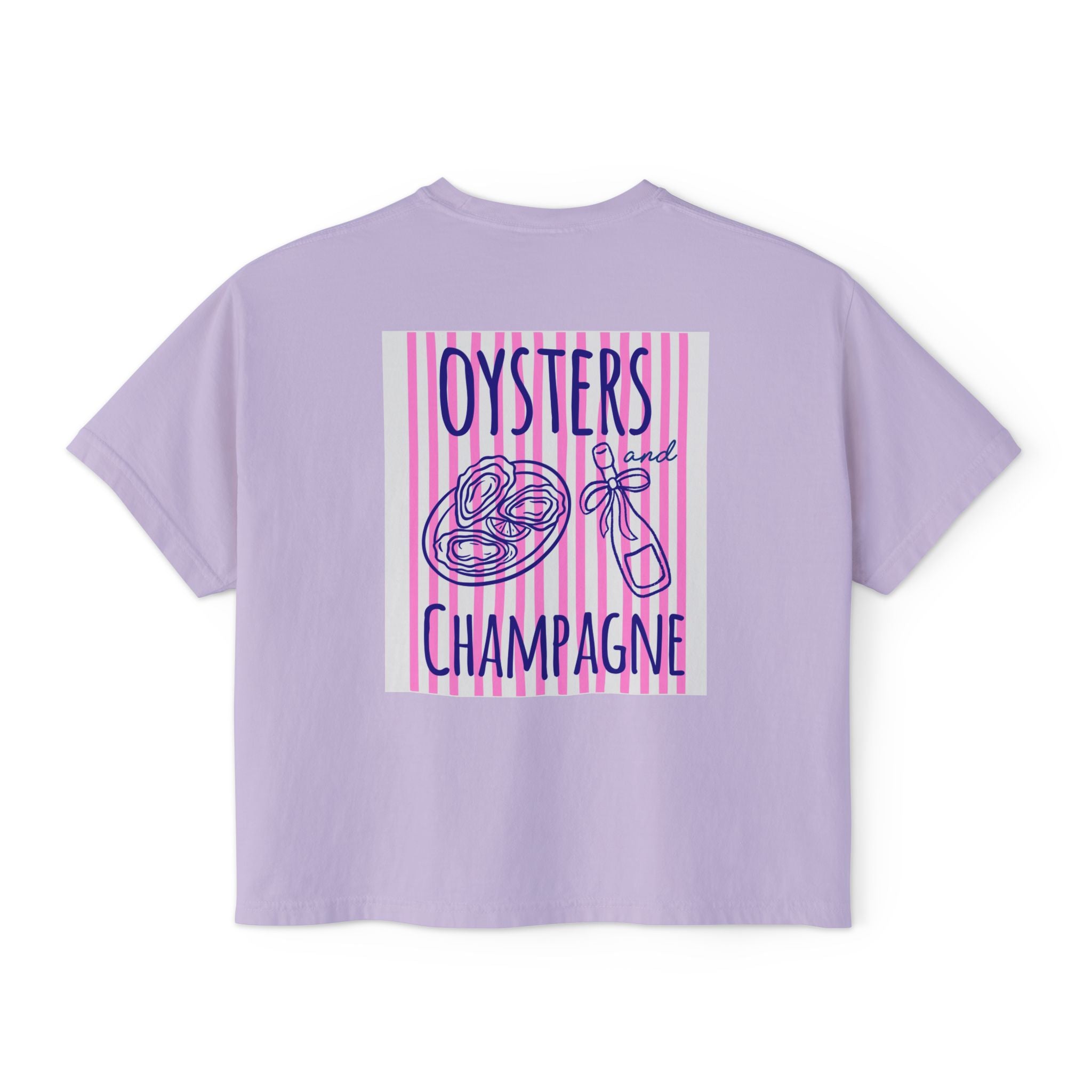 Oysters & Champagne / Palm Tree Graphic T - multi color options