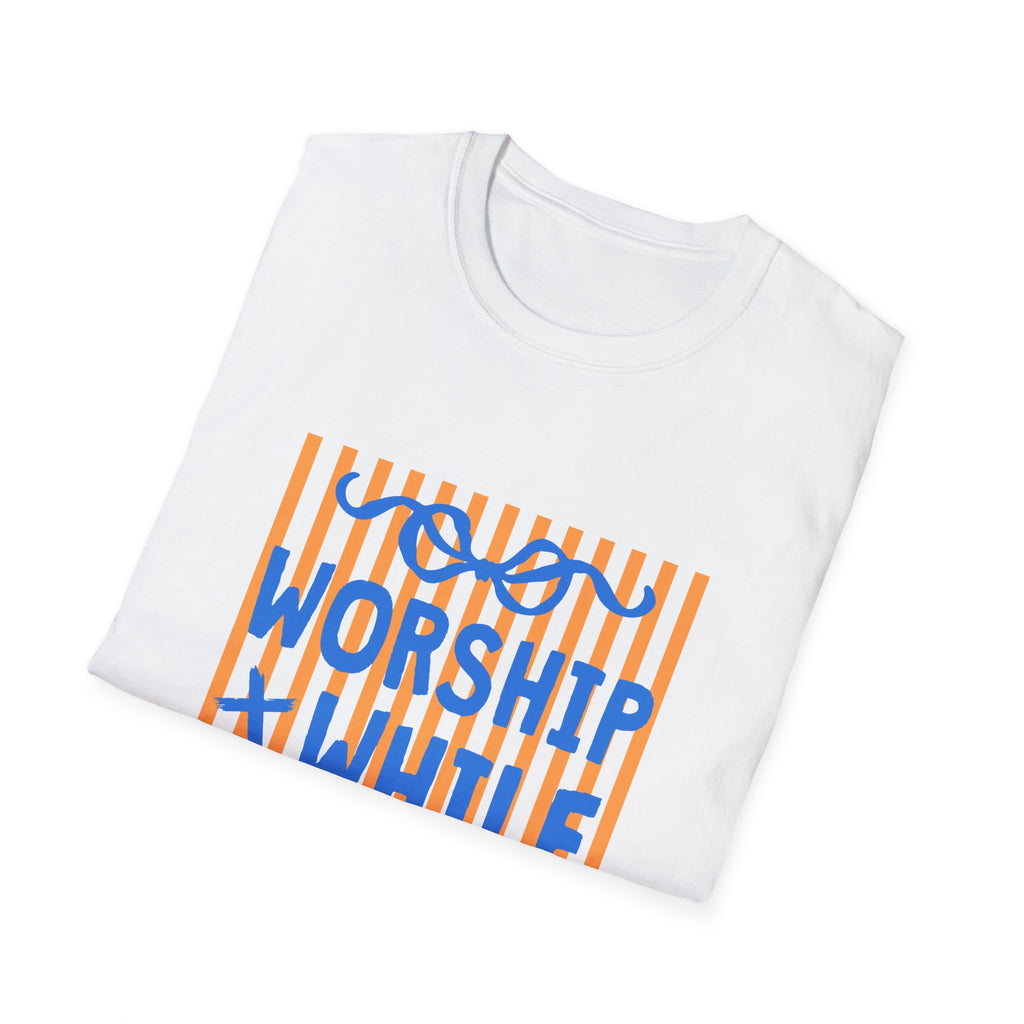 Worship While You Wait T-Shirt -multi color options
