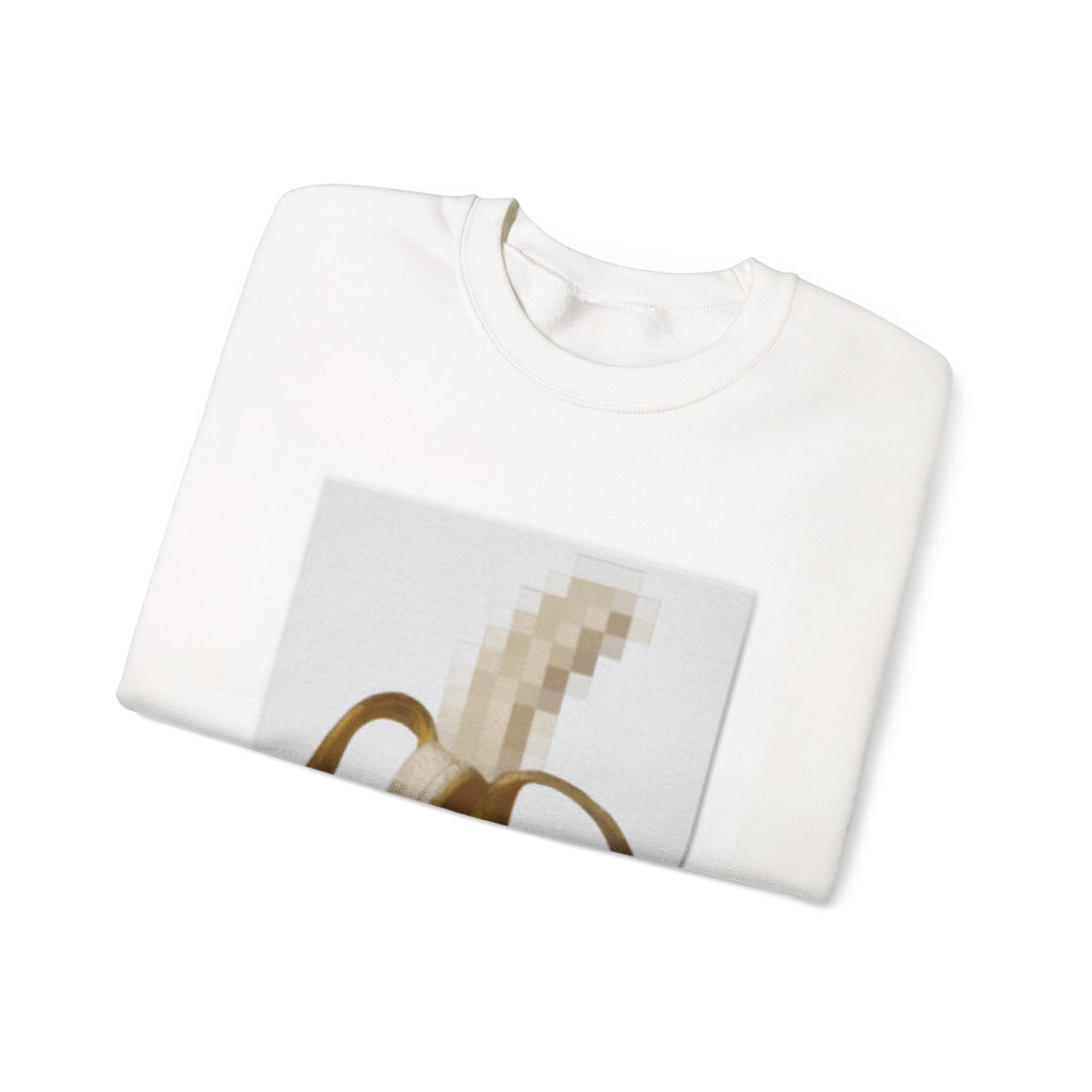 Pixelated Banana Sweatshirt