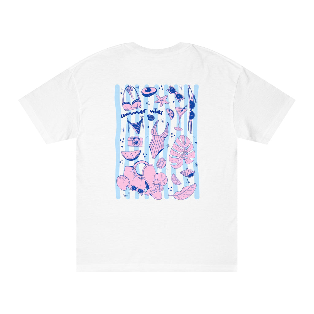 Meet Me at the Beach Graphic Tee - multi color option