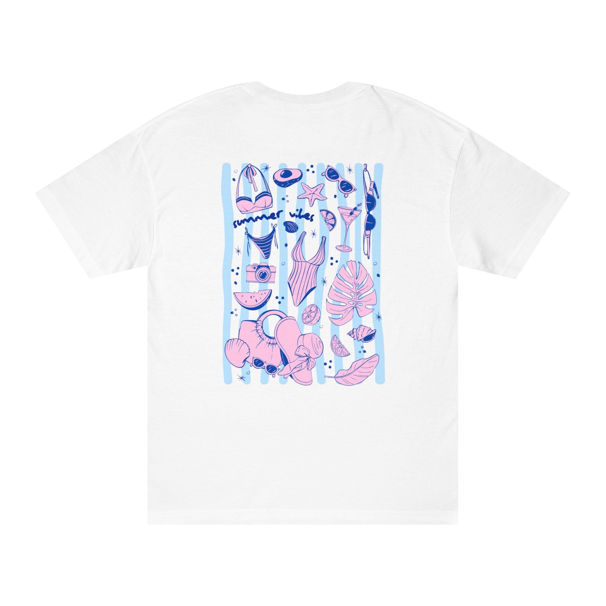 Meet Me at the Beach Graphic Tee - multi color option