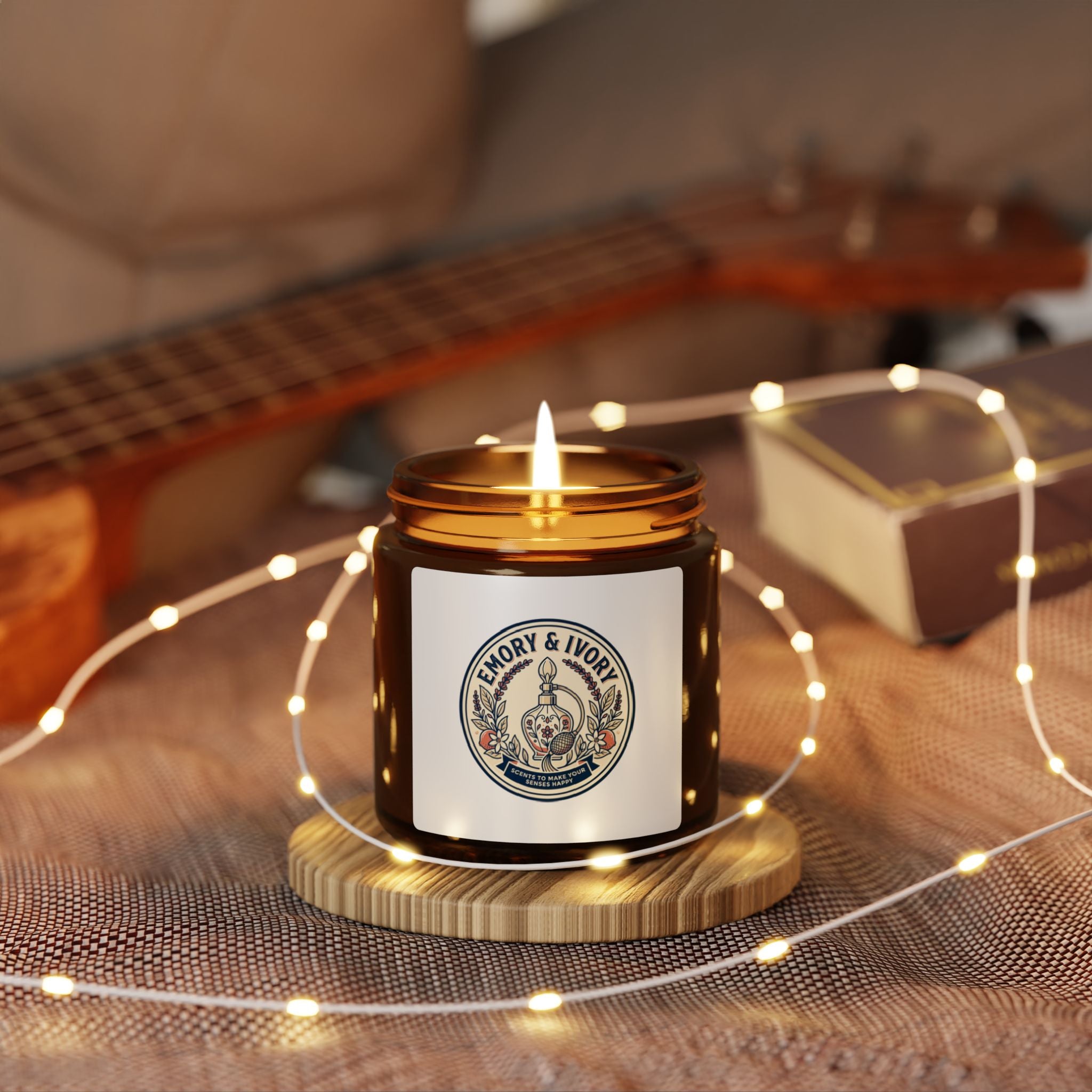Aromatherapy Soy Candle - three scents available