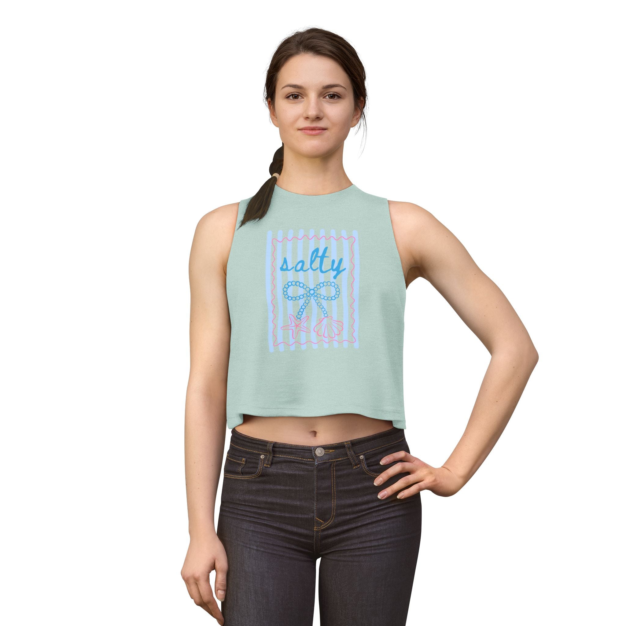 Salty Seas Crop Top - multi color options