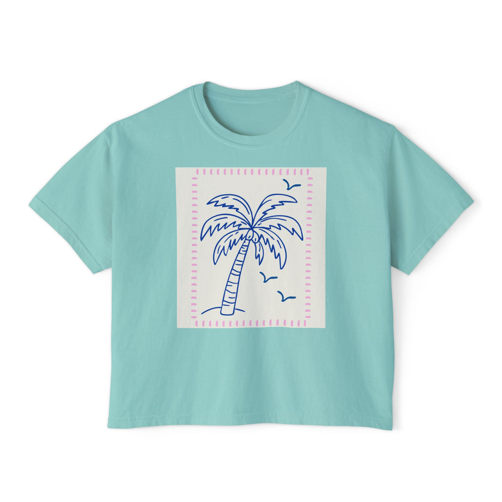 Oysters & Champagne / Palm Tree Graphic T - multi color options